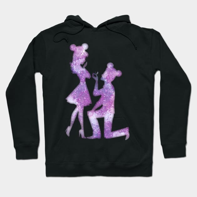 Happily Ever After - Purple Hoodie by kimhutton